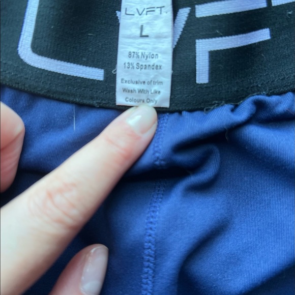 Live Fit LVFT Retro Boom Leggings - Midnight Blue - Large - Picture 5 of 6